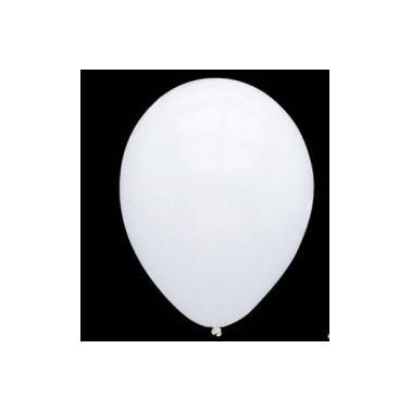 Globos Normales Blancos 100 Unidades