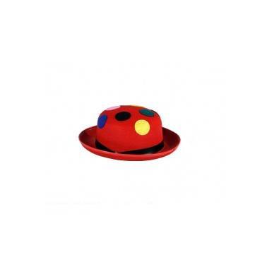 Sombrero Hongo Rojo con Lunares