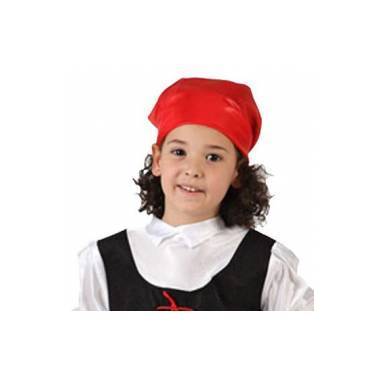 Disfraz Pastora Rojo y Negro infantil