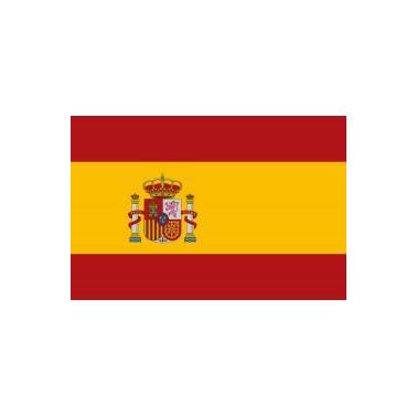 BANDERA ESPAÑA TELA CON ESCUDO 200X134 CM