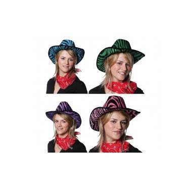 Sombrero Cowboy Cebra