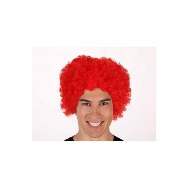 PELUCA RIZOS ROJA