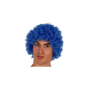 PELUCA RIZOS AZUL OSCURO