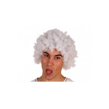 Peluca Rizos Blanca