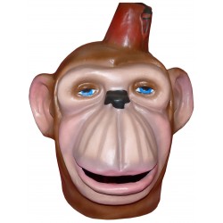 Cabezudo para niños Mono