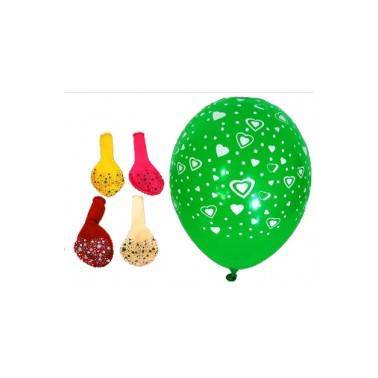 GLOBOS GRANDES INSCRIP.CORAZONES, 100 UN
