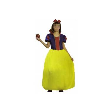 DISFRAZ BLANCANIEVES LENTEJUELAS INFANTIL