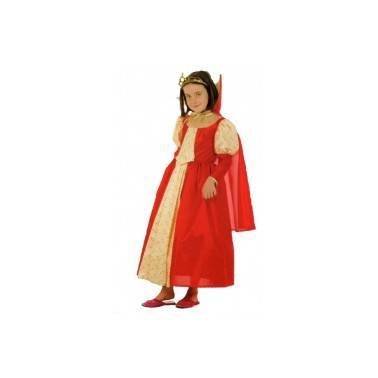 DISFRAZ REINA ROJA INFANTIL