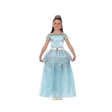 DISFRAZ PRINCESA CUENTO AZUL INFANTIL