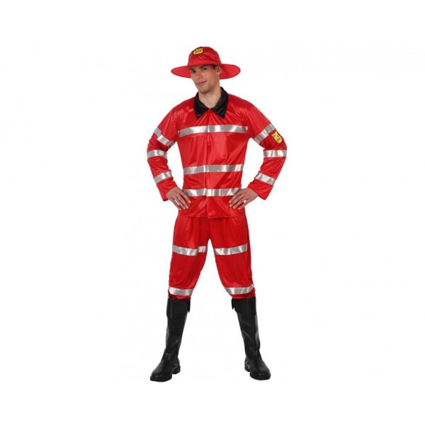 Disfraz Bombero Rojo