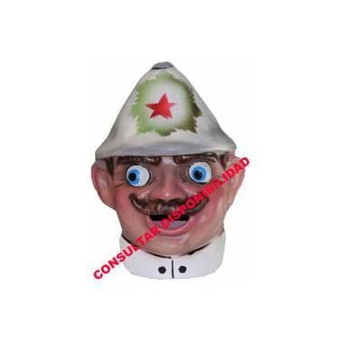 Cabezudo para niño Guardia