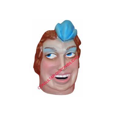 Cabezudo para niño Azafata