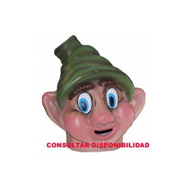 Cabezudo Infantil Enanito Mudito