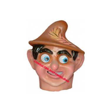 Cabezudo para niño Pinocho