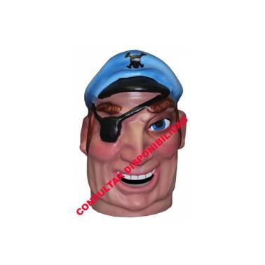 Cabezudo Infantil Pirata Parche Cabezudo Infantil Pirata Parche