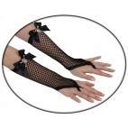 GUANTES REJILLA CON BROCHE CALAVERA