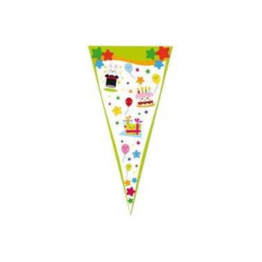 BOLSA TRIANGULAR 20X40 TARTA DE CUMPLEAÑOS