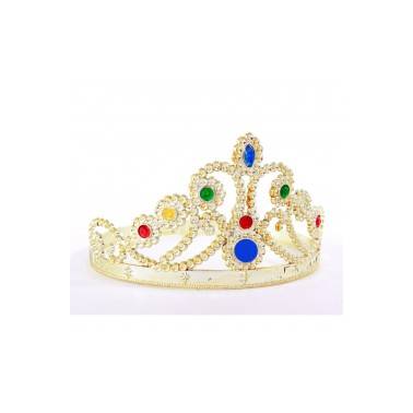 TIARA PLASTICO METALIZADA