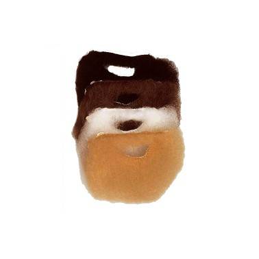 BARBA C/BIGOTE PEQUEÑA BLANCA