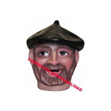 Cabezudo Infantil Aldeano Joven