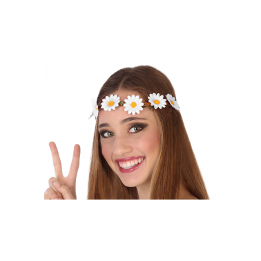 Diadema Flores blancas