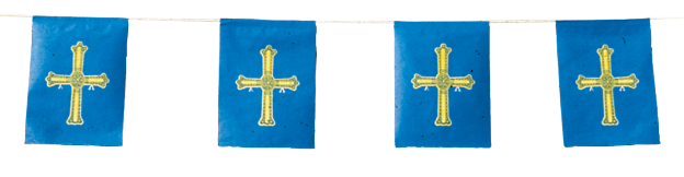 Banderas Fiestas Asturias