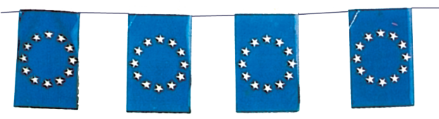 banderas de fiesta de europa