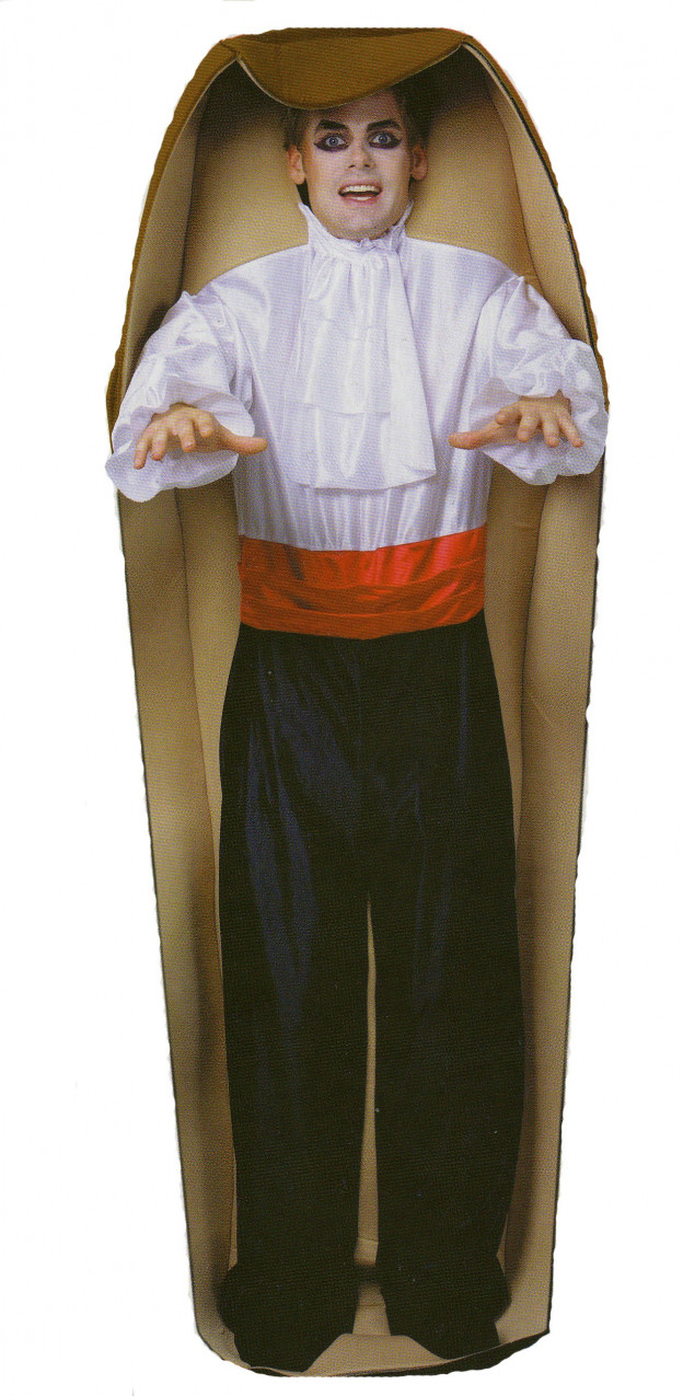 Comprar Disfraz de Ataúd con Cadáver para Halloween