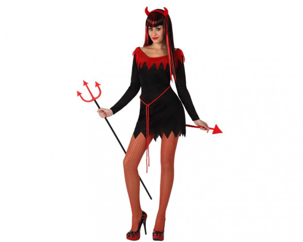 Comprar Disfraz de Demonia Corta para Mujer