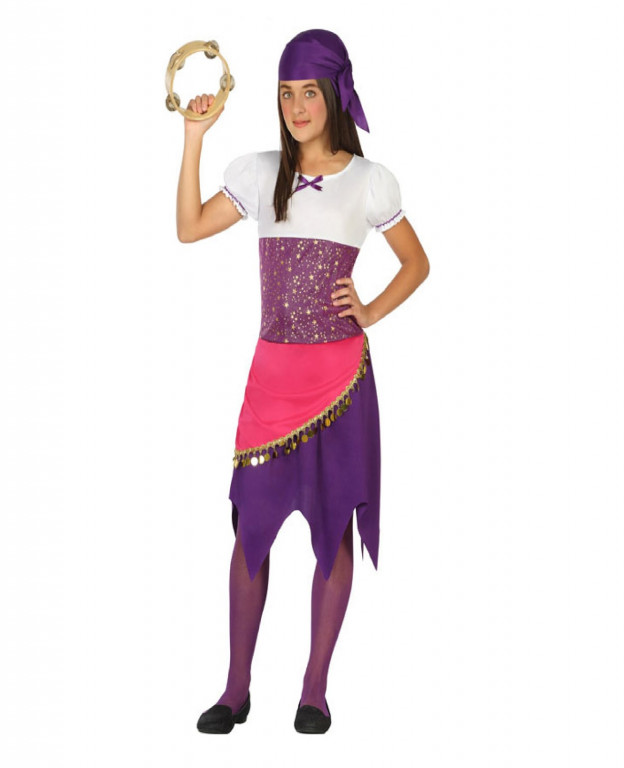 Disfraz de Zingara para niñas