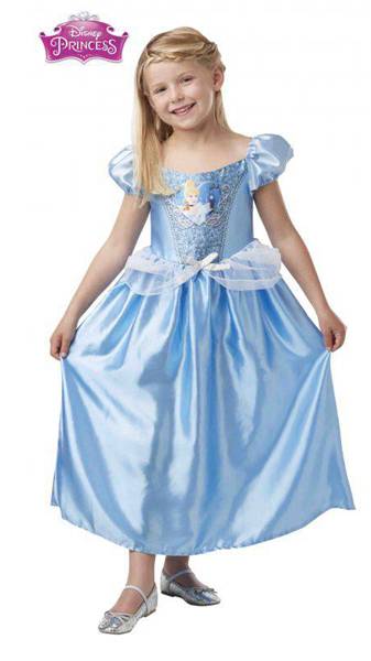 Disfraz de Cenicienta Deluxe de Disney para niñas