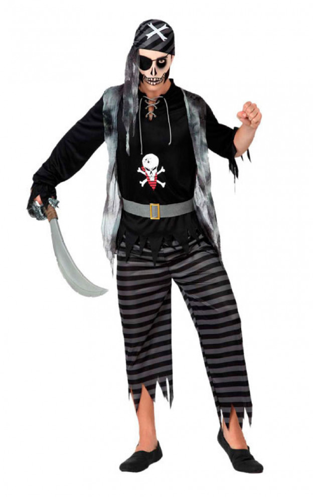 Comprar Disfraz de Pirata Zombie para Hombre - carnavalandia